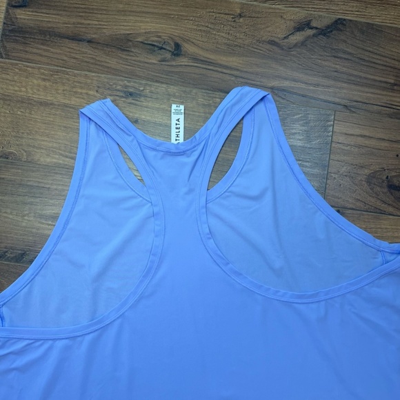 Athleta Women's Ultimate Train Tank Top Blue Racerback Athletic Performance  2XL - Picture 6 of 10